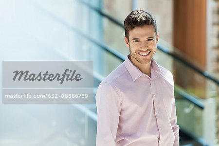 Young businessman, portrait