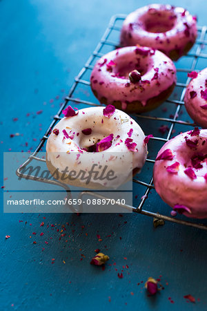 Donuts with roses