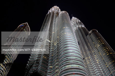 South-East Asia, Malaysia, Kuala Lumpur, Petronas towers