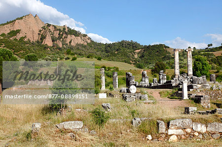 Turkey, province of Manisa (east of Izmir), Sardes (Sart or Sardis), Artemis temple site