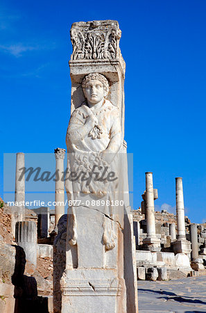 Turkey, province of Izmir, Selcuk, archeological site of Ephesus