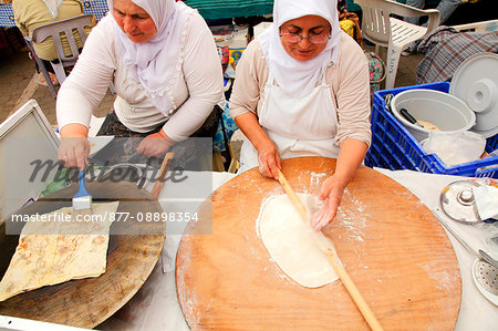 Turkey, province of Mugla, Dalyan, the weekly market
