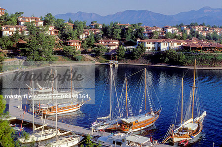 Turkey, province of Mugla, Fethiye, Fethiye peninsula and bay