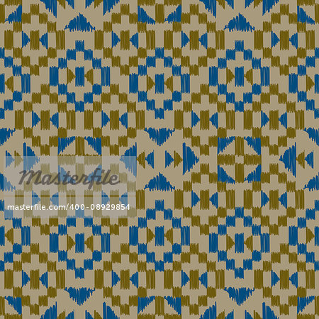 Color tribal Navajo vector seamless pattern. aztec fancy abstract geometric art print. ethnic hipster backdrop. Wallpaper, cloth design, fabric, paper, cover, textile, weave wrapping