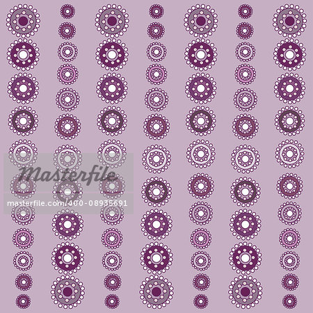Bright colorful circles seamless background. Abstract background vector illustration.