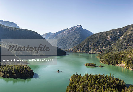 Diablo lake, Diablo, Washington, USA