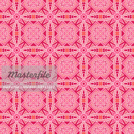 abstract geometric tiles vector pattern ornamental print