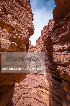 Amphitheatro in Quebrada de las Conchas, Cafayate, Salta, Argentina