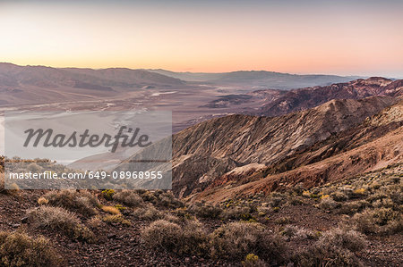 Landscape from Dante's View, Death Valley National Park, California, USA