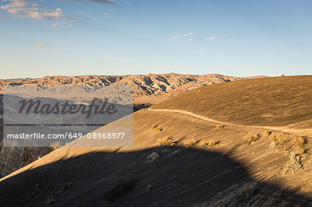 Landscape at Ubehebe Crater in Death Valley National Park, California, USA