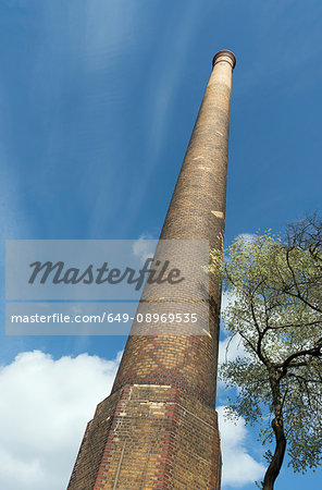 Old chimney, once part of a shunting yard