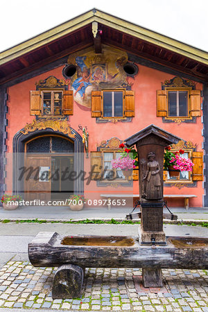 Violin Museum in the old town of Mittenwald in Bavaria, Germany Violin Museum in the old town of Mittenwald in Bavaria, Germany
