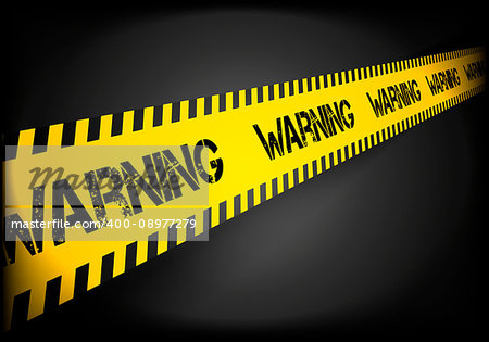 detailed illustration of a Warning lines background, eps10 vector