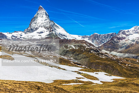 The Matterhorn from Riffelberg at Zermatt, Switzerland