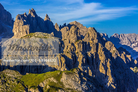 The Dolomites near The Three Peaks of Lavaredo (Tre Cime di Lavaredo), Auronzo di Cadore, Italy