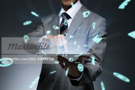 Futuristic business image