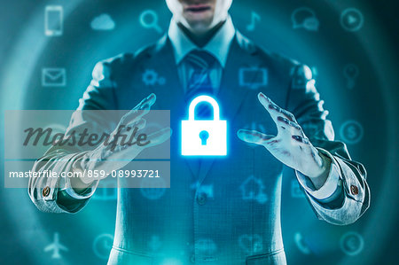 Futuristic business image