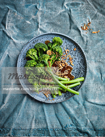 Broccoli on plate