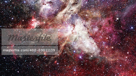 Galaxy and nebula. Abstract space background. Elements of this Image Furnished by NASA