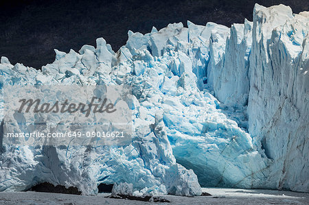 View of Perito Moreno Glacier in Los Glaciares National Park, Patagonia, Chile