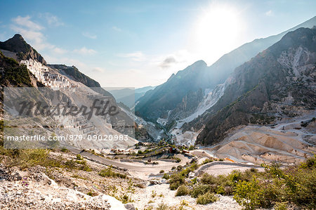 Marble caves, Massa Carrara district, Tuscany, Italy