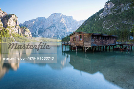 Lake Braies, Braies - Bolzano province , Trentino Alto Adige Italy