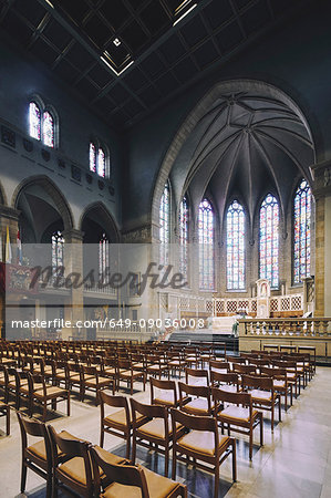 Notre Dame cathedral altar, Luxembourg, Europe