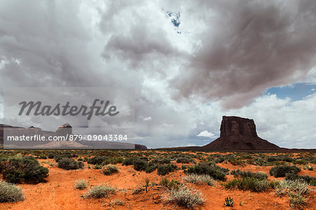 buttes in monument valley, Arizona, Utah, USA