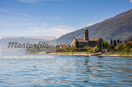 Italy, Lombardy, Lake Como, Church of Santa Maria Del Tiglio and San Vincenzo, Gravedona