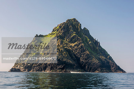 Skellig Michael (Great Skellig), Skellig islands, County Kerry, Munster province, Ireland, Europe.