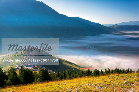 Europe,Italy, Umbria, Perugia district, Castelluccio of Norcia