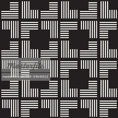 Seamless pattern with stripes. Vector abstract background. Stylish geometric lattice structure.