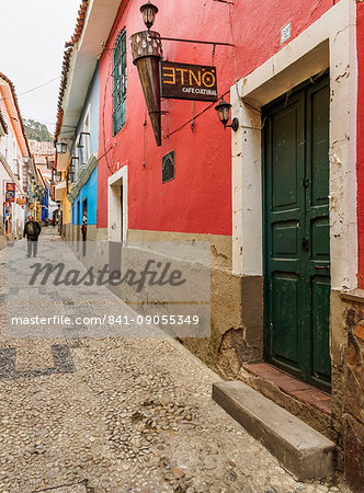Calle Jaen, Old Town, La Paz, Bolivia, South America