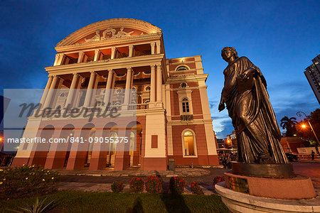 Teatro Amazonas in Manaus, Brazil, South America