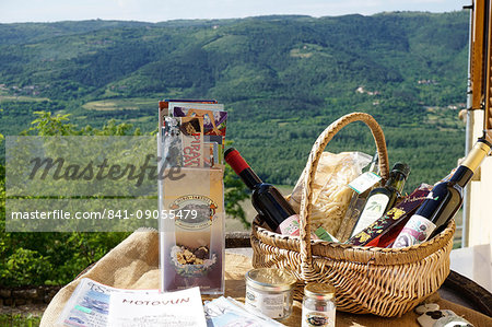 Hill village of Motovun, Istra Peninsula, Croatia, Europe