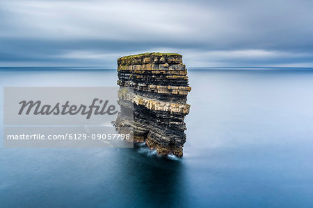 Downpatrick Head, Ballycastle, Co. Mayo, Connacht province, Ireland. Downpatrick Head, Ballycastle, Co. Mayo, Connacht province, Ireland.