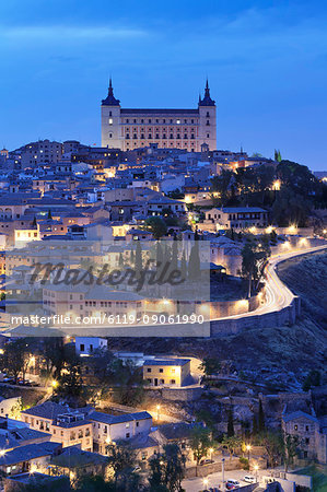 Alcazar, UNESCO World Heritage Site, Toledo, Castilla-La Mancha, Spain, Europe
