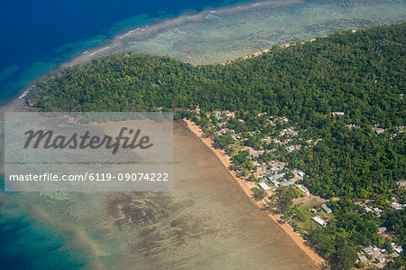 Coastline of Ambrym, Vanuatu, Pacific