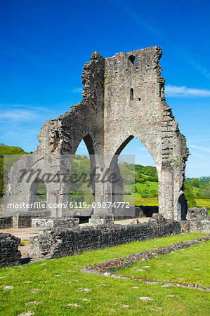 Talley Abbey, near Llandeilo, Carmarthenshire, Wales, United Kingdom, Europe