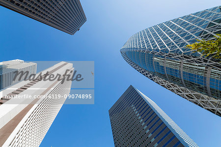 Skyscrapers in Shinjuku district, Tokyo, Japan, Asia