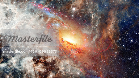 Dreamscape galaxy. Elements of this image furnished by NASA