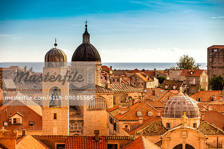 Scenic view of Dubrovnik, Croatia, Europe