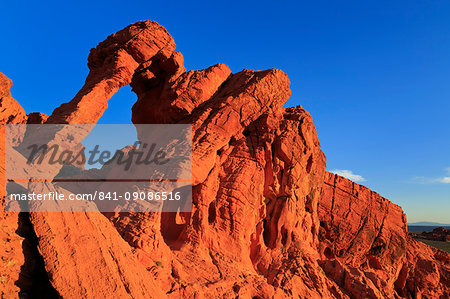 Elephant Rock, Valley of Fire State Park, Overton, Nevada, United States of America, North America