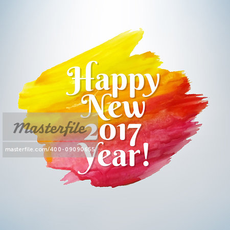 Happy New Year, Vector Illustration