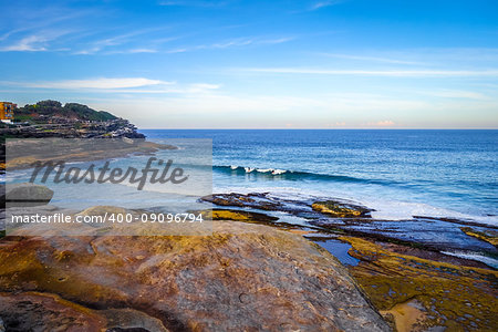 Tamarama Beach and seascape view, Sidney, Australia