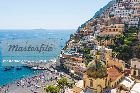 Positano,Amalfi Coast,Salerno Province,Campania,Italy