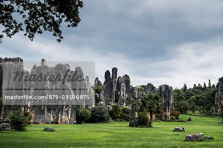 Stone Forest or Shilin, Kunming, Yunnan Province, China, Asia, Asian, East Asia, Far East