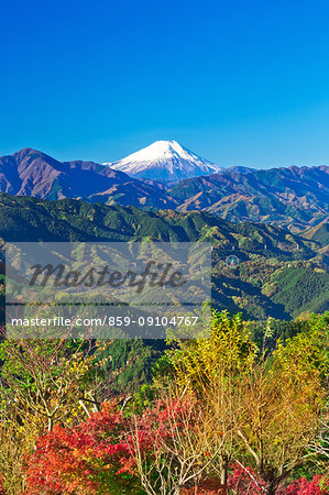 Beautiful view of Mount Fuji