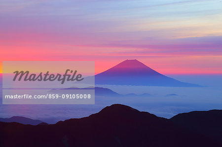 Beautiful view of Mount Fuji