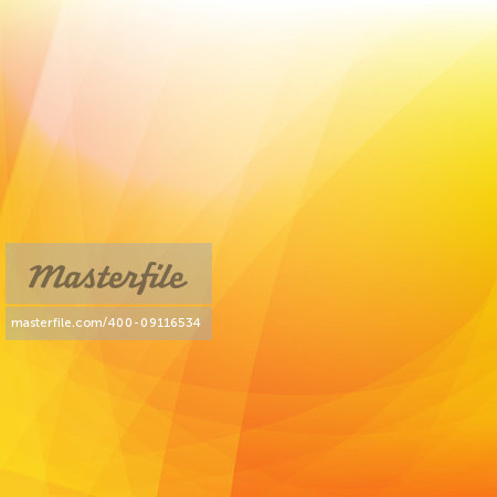 Orange Dynamic Background With Gradient Mesh, Vector Illustration